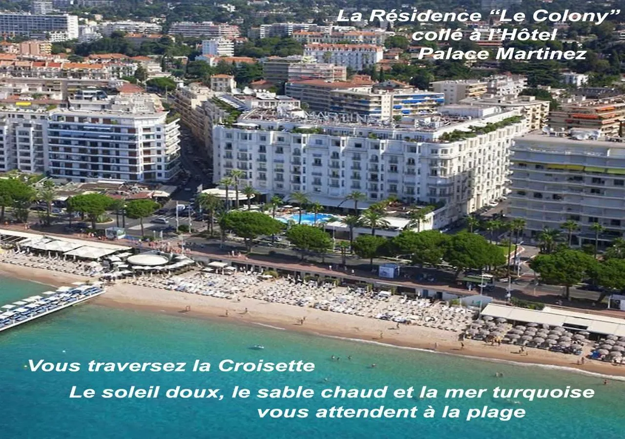 Studette Cannes Croisette Martinez Area 0*,  França